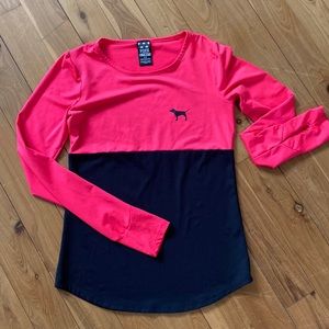 VS Pink Long sleeve sporty top